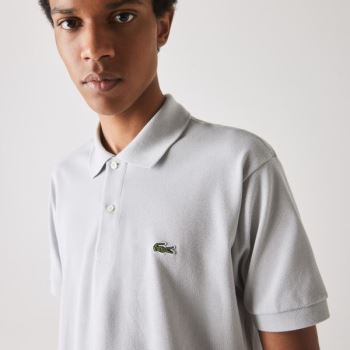 Lacoste Classic Fit L.12.12 Polo Shirt Pánské - Šortky Šedé | CZ-ixsfBf